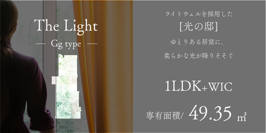 The Light Ggtype ライトウェルを採用した［光の邸］
